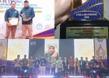 Dinilai Aktif Luaskan Informasi Pendidikan, IWO Lampung Raih Penghargaan Bergengsi Unila