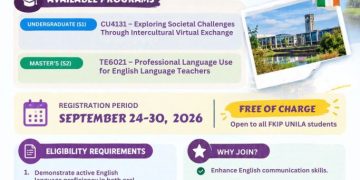 Perluas Jejaring Global, Mahasiswa FKIP Unila Kuliah Daring Bareng University of Limerick