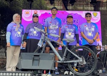 Meriahkan Youth Project IX, Smanila Run Sedot Antusiasme Dua Ribu Pelari di Bandar Lampung
