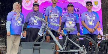 Meriahkan Youth Project IX, Smanila Run Sedot Antusiasme Dua Ribu Pelari di Bandar Lampung