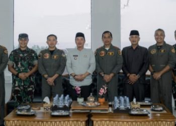 Bupati Pesisir Barat Rangkul Dandim 0422 Bahas Rujukan Cepat Warga Sakit Parah