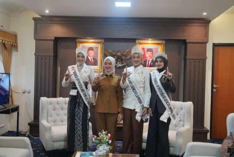 Tiga Putri Hijabfluencer Lampung Siap Berlaga di Ajang Nasional, Wagub Beri Dukungan