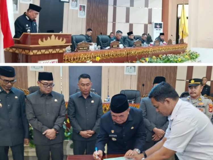 DPRD dan Pemkab Tanggamus Tandatangani MoU KUPA-PPAS Perubahan 2026