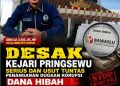 Dugaan Tipikor Dana Hibah Bawaslu Pringsewu, KAMPUD Minta Penanganan Segera Dituntaskan