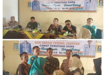 Pisah Sambut dan Sertijab Camat Pematang Sawa