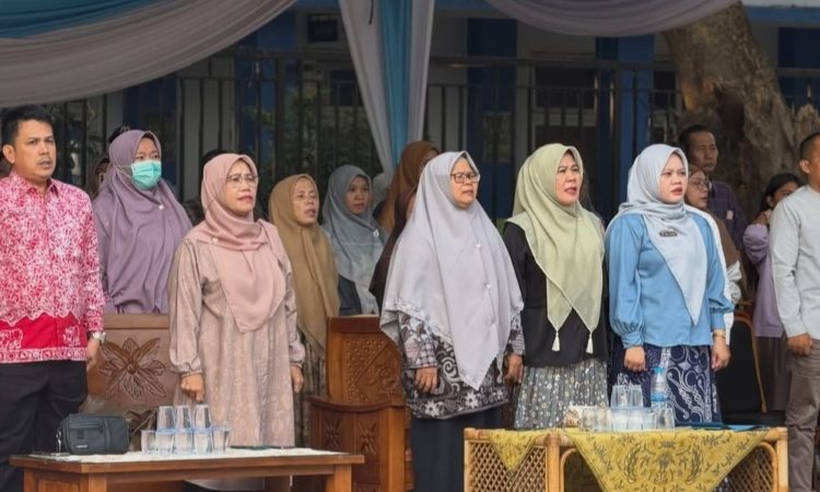 Kukuhkan Pengurus Baru, SMAN 6 Palembang Jadikan Organisasi Siswa sebagai Wadah Cetak Calon Pemimpin Masa Depan