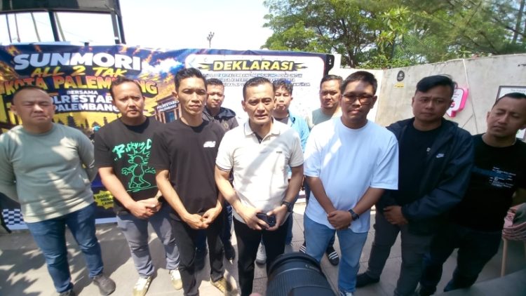 Polrestabes Palembang Rangkul Komunitas Motor Lewat Sunmori, Dorong Kegiatan Positif
