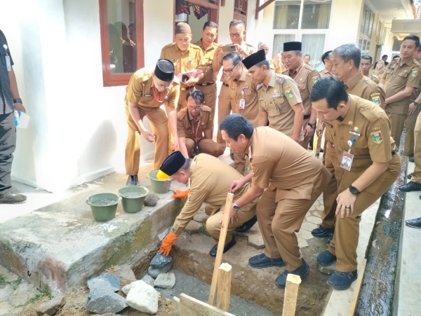 Bupati Saleh Asnawi Dukung Penuh Pembangunan Musholla Al Afif Inspektorat Tanggamus