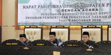 DPRD Pesisir Barat Bahas Perubahan Perda Pemilihan Peratin Sesuai Regulasi Nasional