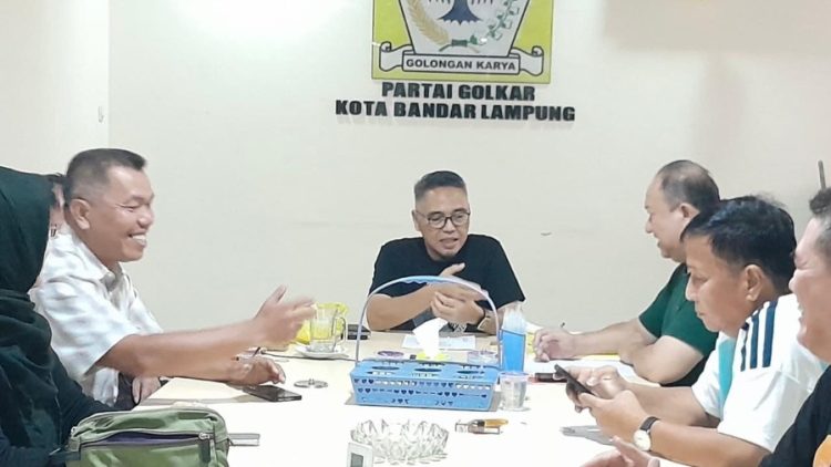 Golkar Bandar Lampung Buka Penjaringan Bakal Calon Ketua Mulai Besok