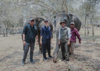 Menhut Raja Juli dan Gubernur Mirza Tinjau Progres Mitigasi Gajah di Way Kambas