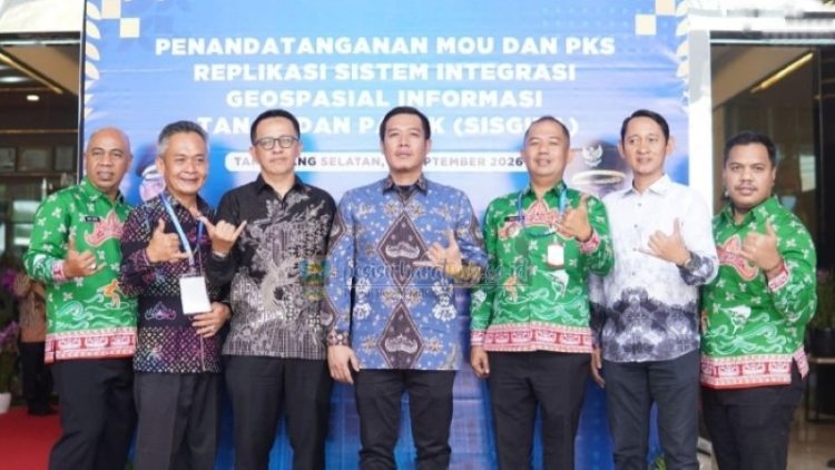 Kerja Sama dengan Tangsel, Pesisir Barat Adopsi Sistem Integrasi Data Pajak dan Pertanahan