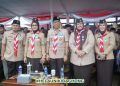 Hadiri Apel Hari Pramuka ke-65, Dian Hardiyanti Dedi Terima Lencana Penghargaan