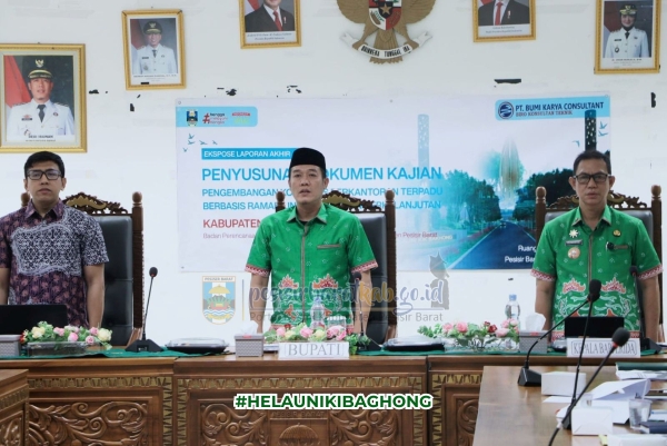 Bupati Dedi Irawan Dorong Penataan Pusat Perkantoran Terintegrasi dan Ramah Lingkungan