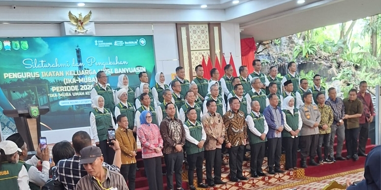 Pengukuhan IKA-Muba, PNSB Tekankan Pentingnya Kebersamaan Antarpaguyuban