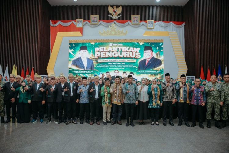 Hadiri Pelantikan KAHMI dan FORHATI Lampung, Gubernur Mirza Dorong Hilirisasi Komoditas Pertanian