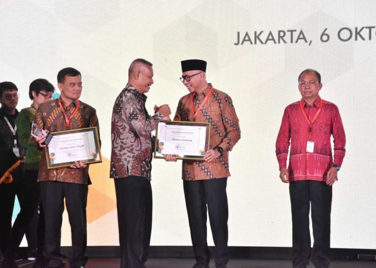 Gubernur Rahmat Mirzani Djausal Terima Penghargaan KPK Berkat Muatan Lokal Berintegritas