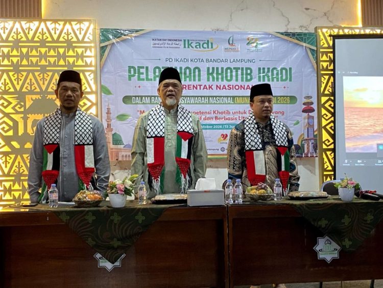 Cetak Rekor MURI, IKADI Latih 10.013 Khotib Serentak di 38 Provinsi Termasuk Bandar Lampung