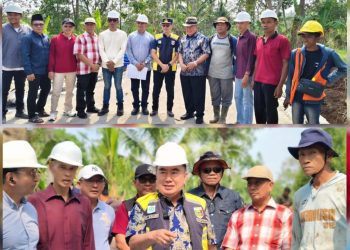 Tinjau Sejumlah Jalur Penghubung, Bupati Tanggamus Saleh Asnawi Tekankan Mutu Konstruksi Jalan