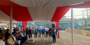 Atasi Banjir Palembang, Pemprov Sumsel Serahkan Lahan Eks-DPMPTSP untuk Perluasan Kolam Retensi Simpang Polda
