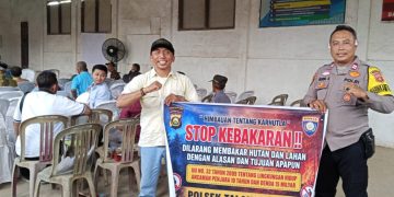 Antisipasi Dampak Kabut Asap, Polres Banyuasin Gencarkan Patroli dan Sosialisasi Karhutla