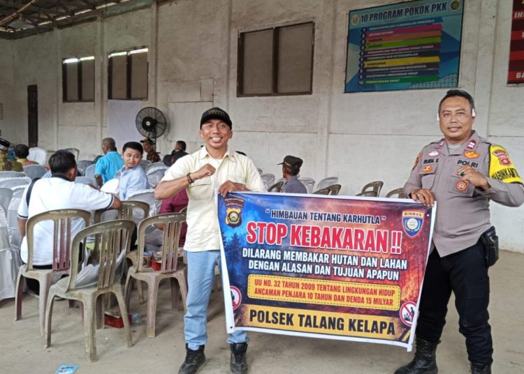 Antisipasi Dampak Kabut Asap, Polres Banyuasin Gencarkan Patroli dan Sosialisasi Karhutla