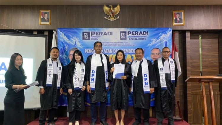25 Advokat Baru Resmi Diangkat PERADI, Ditekankan Integritas dan Adaptasi di Era Digital