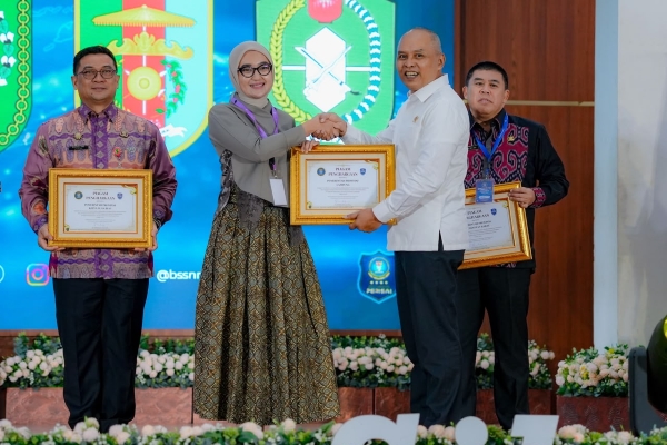 TTIS Lampung Lengkap di Seluruh Kabupaten/Kota, Pemprov Raih Penghargaan BSSN