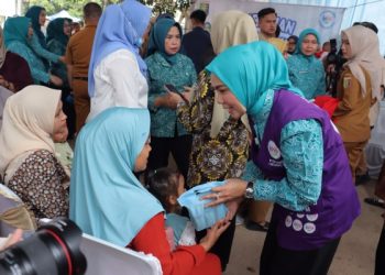 Desa TAPIS Dicanangkan, TP PKK Lampung Dorong Kemandirian dan Kesejahteraan Keluarga