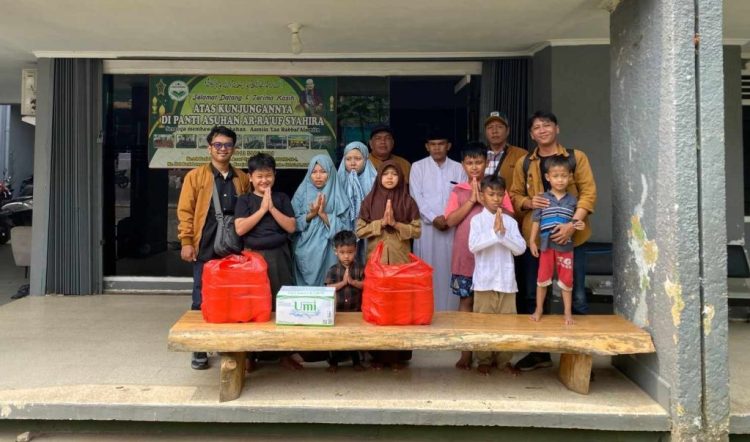Jumat Berkah, Zitline dan Taring Lampung Salurkan Bantuan untuk Anak Panti Asuhan