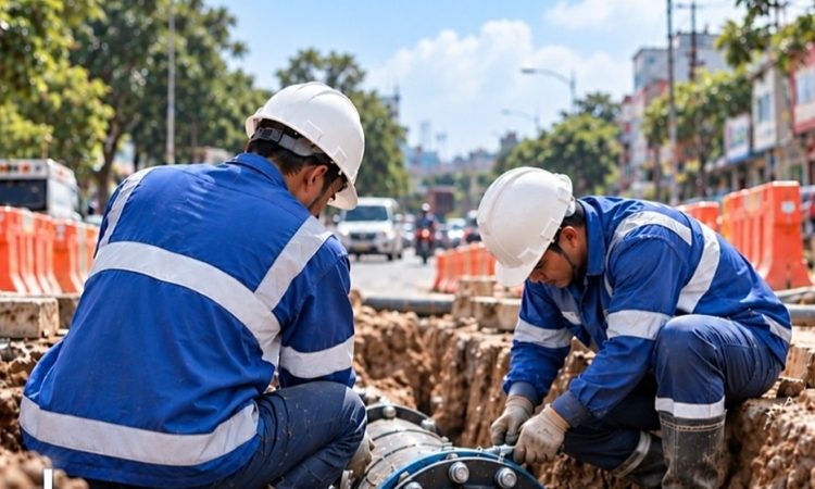 Teddy Andrian Jelaskan Proses Perbaikan Pipa hingga Normalisasi Distribusi Air