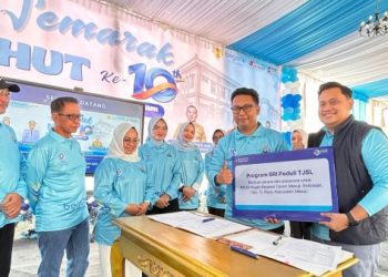 BRI Peduli Hadirkan Gapura dan Ruang Tunggu Keluarga Pasien di RSUD Mesuji