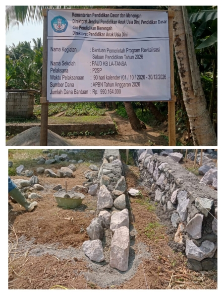 Proyek Revitalisasi PAUD Latanza di Tanggamus Dipertanyakan, Peran Panitia Lokal Disorot