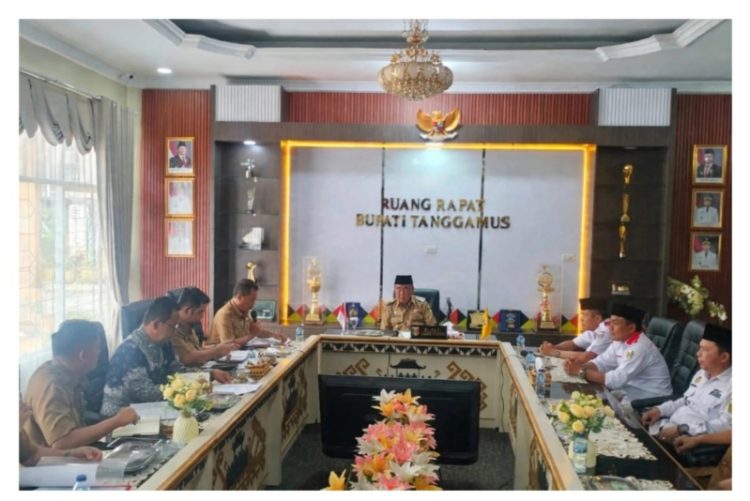 Audiensi dengan APDESI Merah Putih, Pemkab Tanggamus Bahas Anggaran dan Insentif Aparatur Pekon