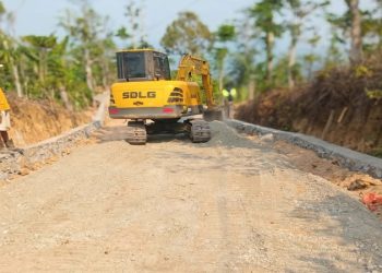 Jalan di Kecamatan Ulu Belu Dibeton, Proyek Bernilai Rp1,67 Miliar