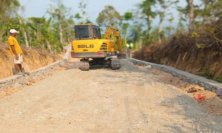 Jalan di Kecamatan Ulu Belu Dibeton, Proyek Bernilai Rp1,67 Miliar